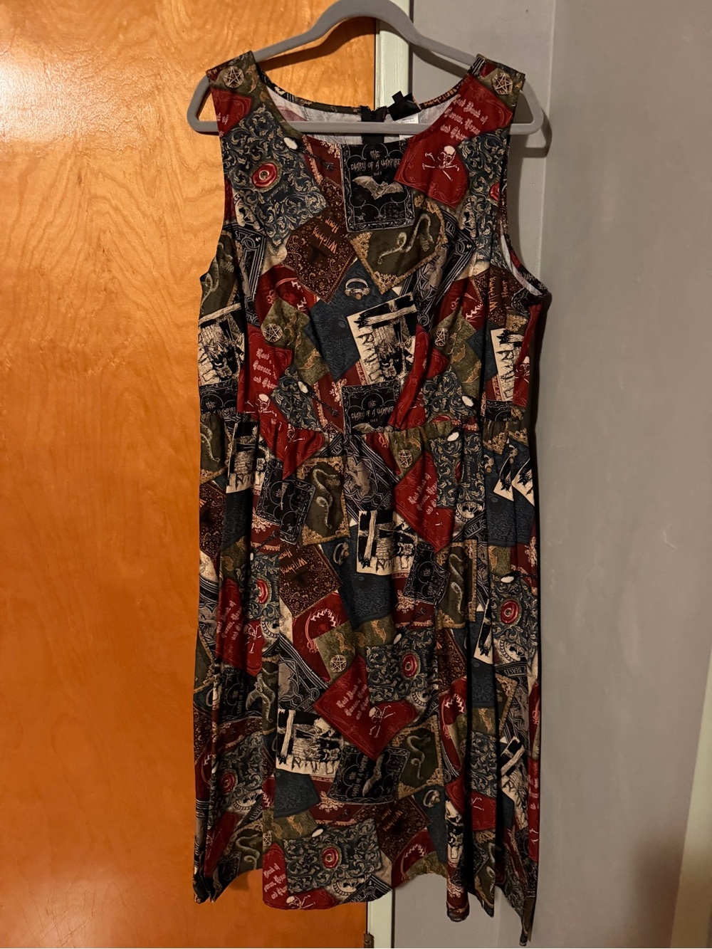 NWT Retrolicious Witchy Bookprint Dress
